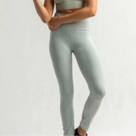 Free People Pants - FREE PEOPLE Good Karma Legging | Sea Glass | Size M/L NWT